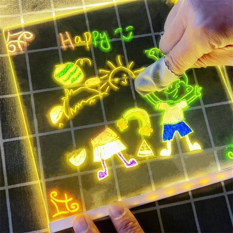 Zauberlicht Message Board - Gestalten statt konsumieren: Kreativität im Glow‑Modus