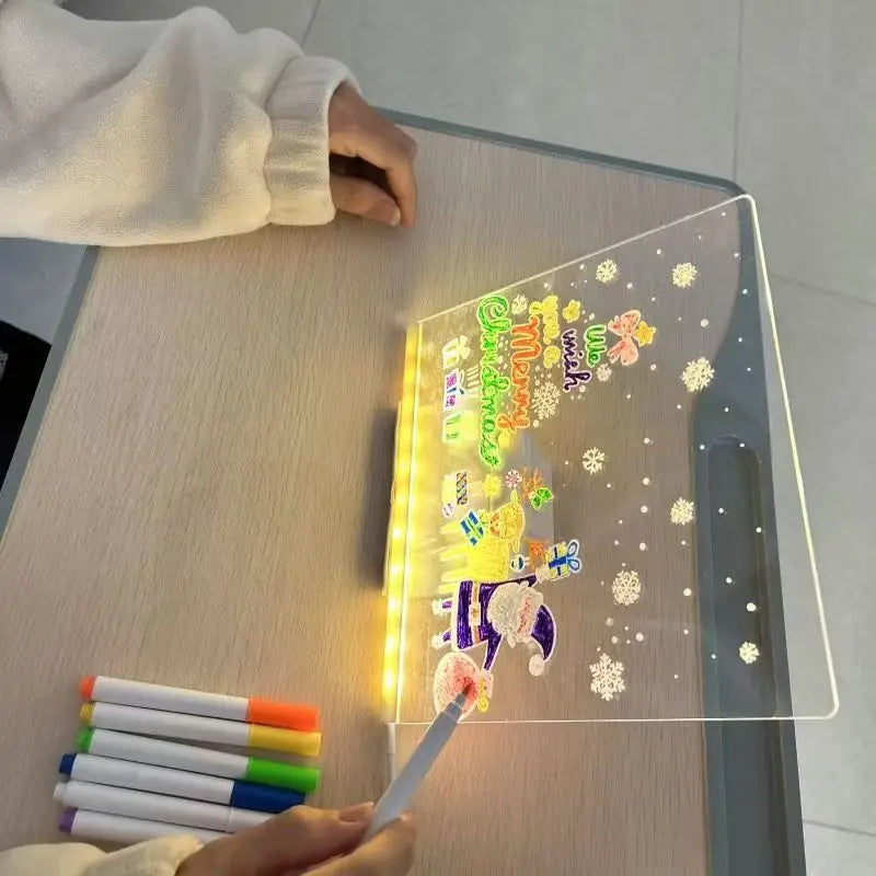 Zauberlicht Message Board - Gestalten statt konsumieren: Kreativität im Glow‑Modus