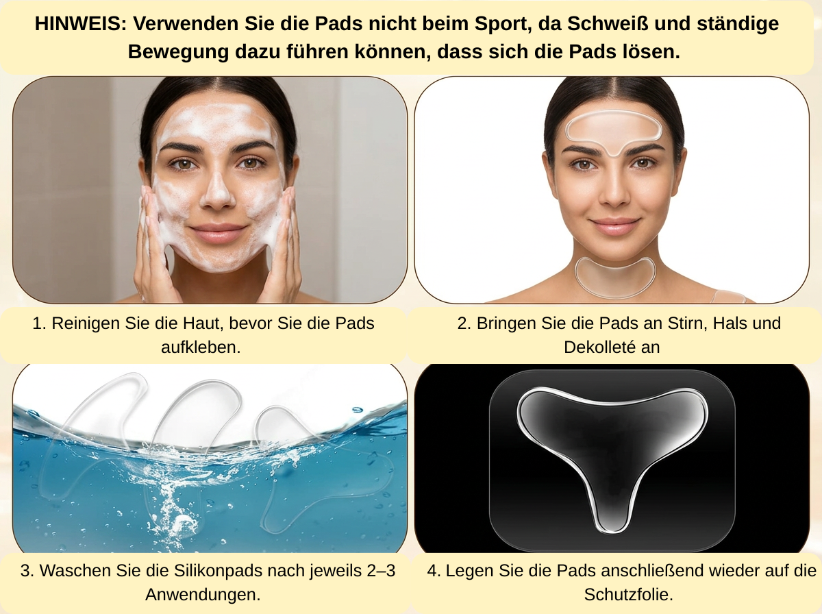 Natural Glow Lift Pads: Dekollté- und Halspads