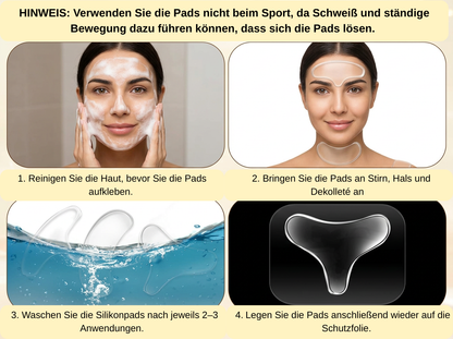 Natural Glow Lift Pads: Dekollté- und Halspads