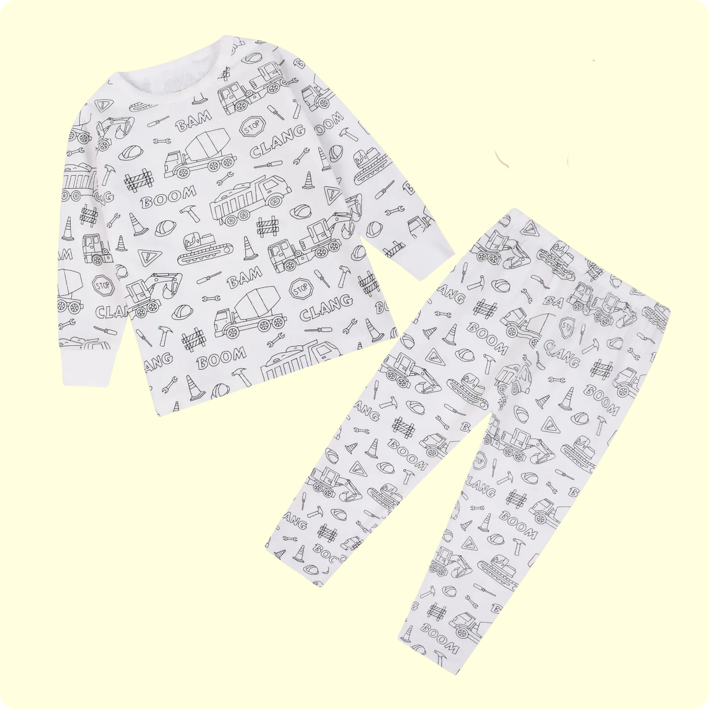 Farbzauber – Pajama: Der Pyjama, den Kinder selbst gestalten und bemalen