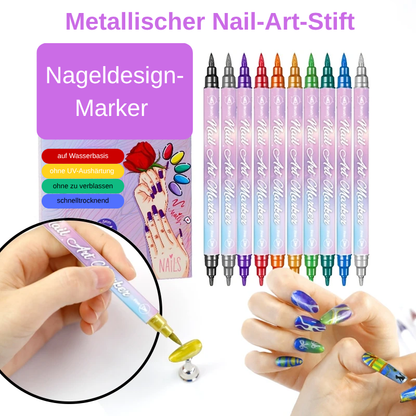 Kreativ Nagel Stift - der Fineliner Nageldesign Stift, der Kinderträume wahr werden lässt.