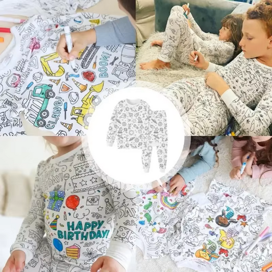 Farbzauber – Pajama: Der Pyjama, den Kinder selbst gestalten und bemalen